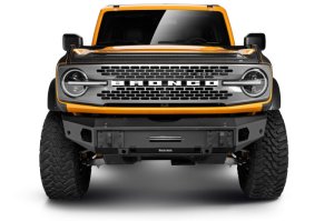Ford Bronco Bumper - Front - Go Rhino - Winch Ready Trailline Full Width - Textured Black - `21-`26